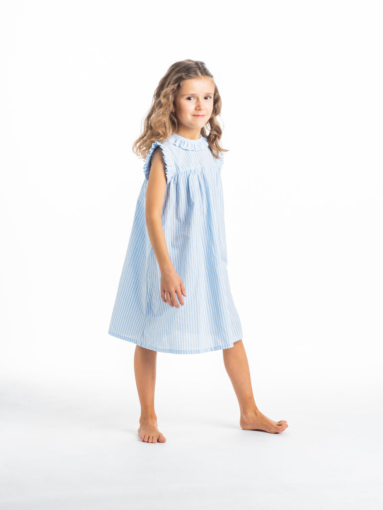 Camison online azul niña