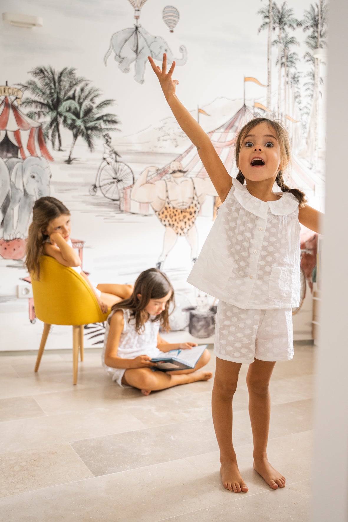Pijama corto niña