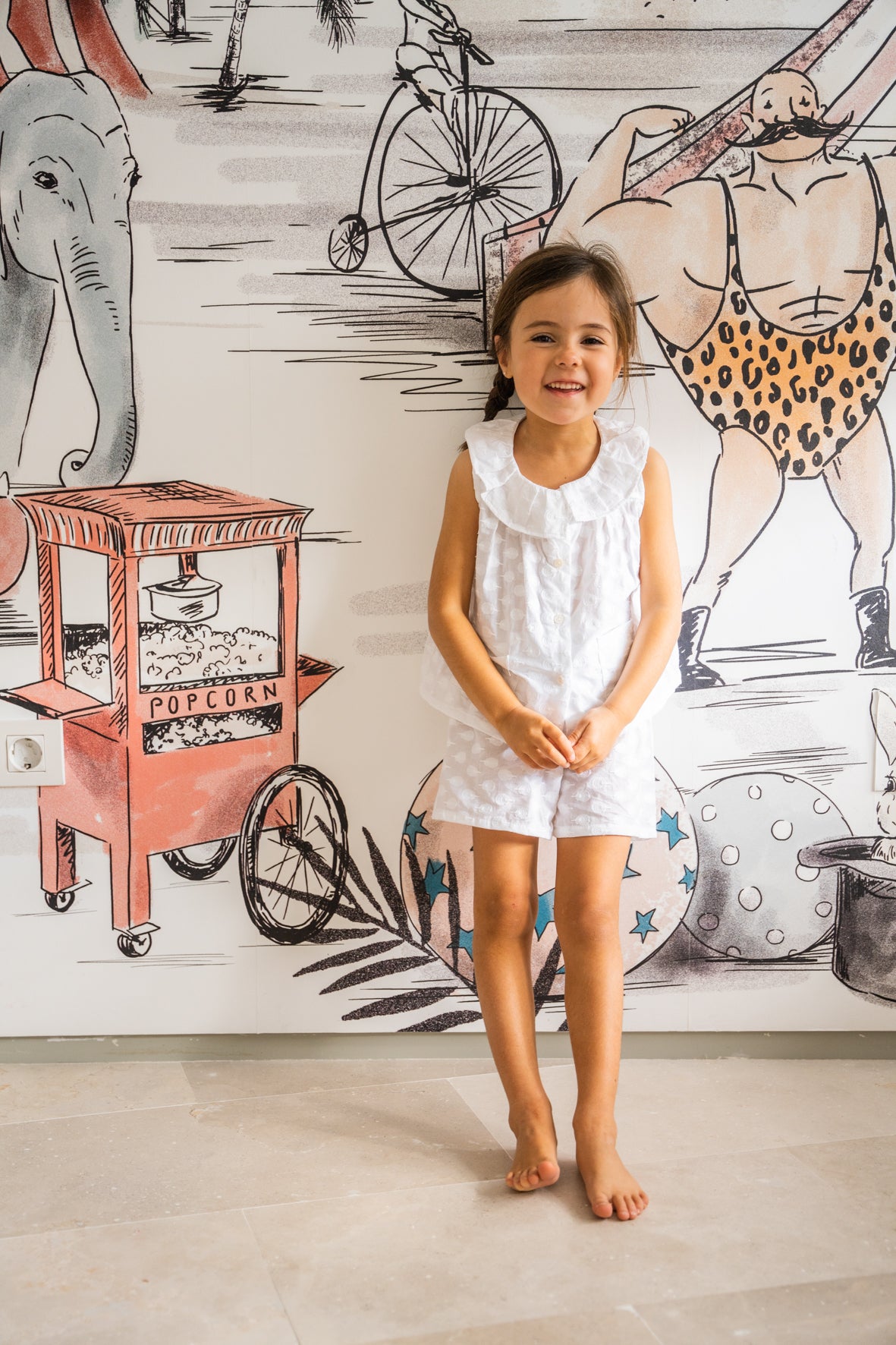 Pijama corto niña