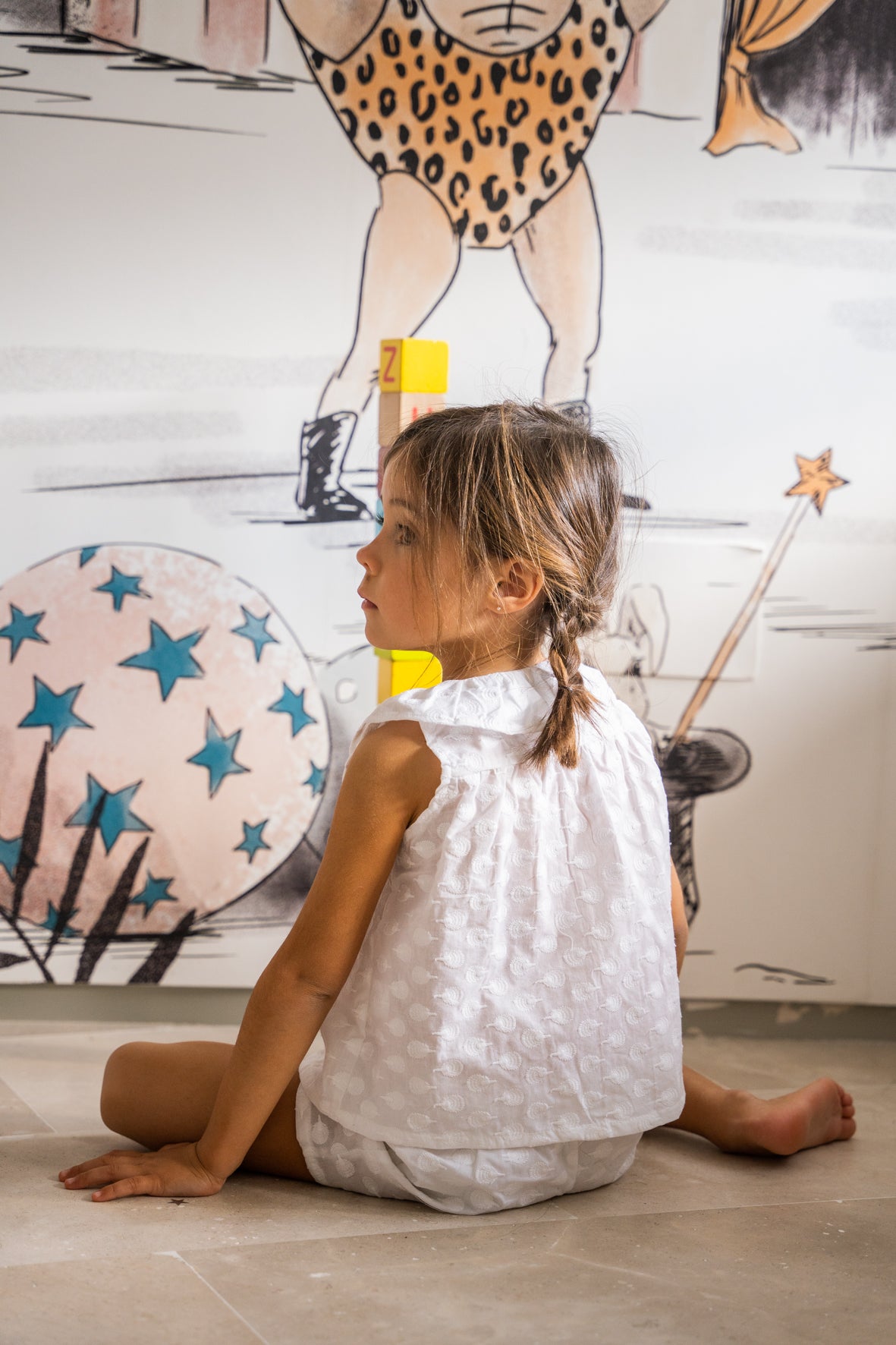 Pijama corto niña
