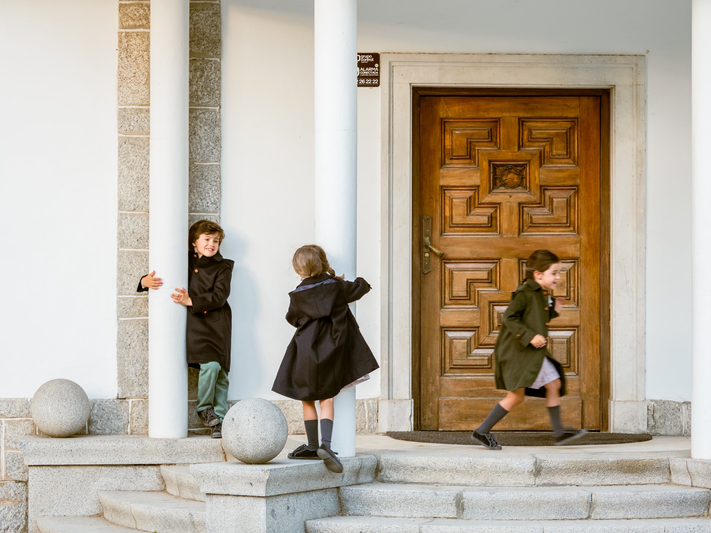 Navy Austrian Loden Coat
