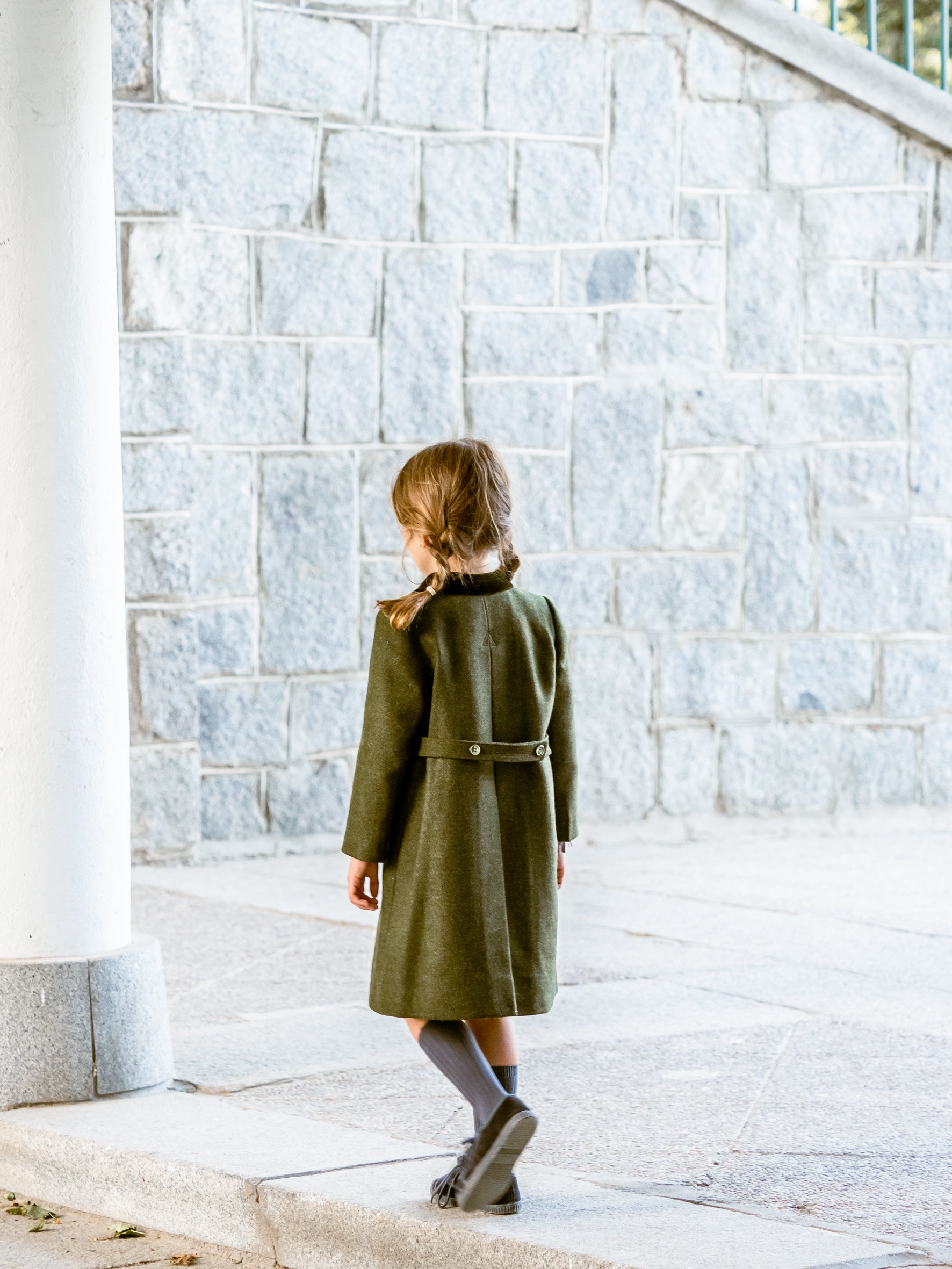 English hunting green coat