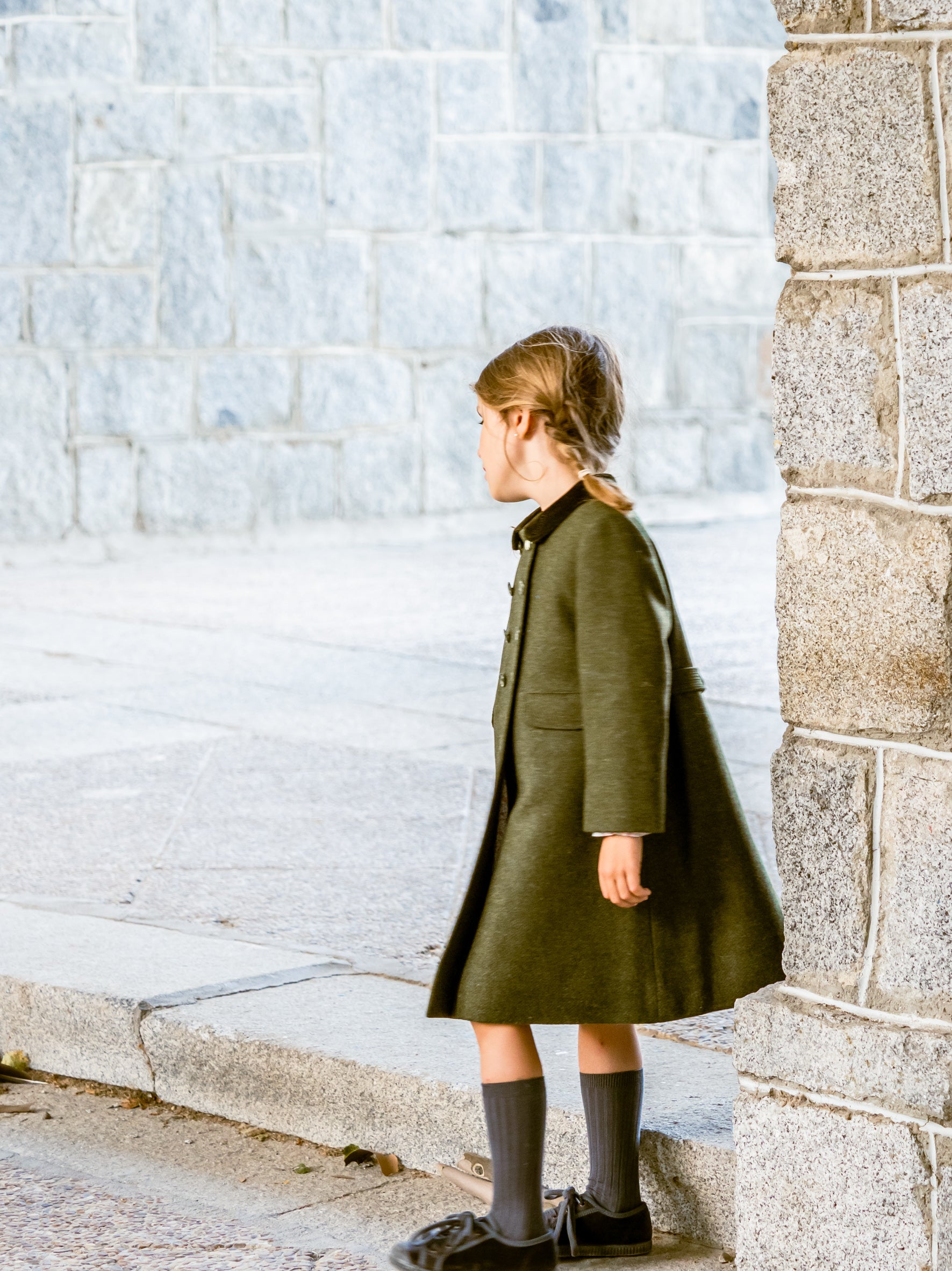 English hunting green coat