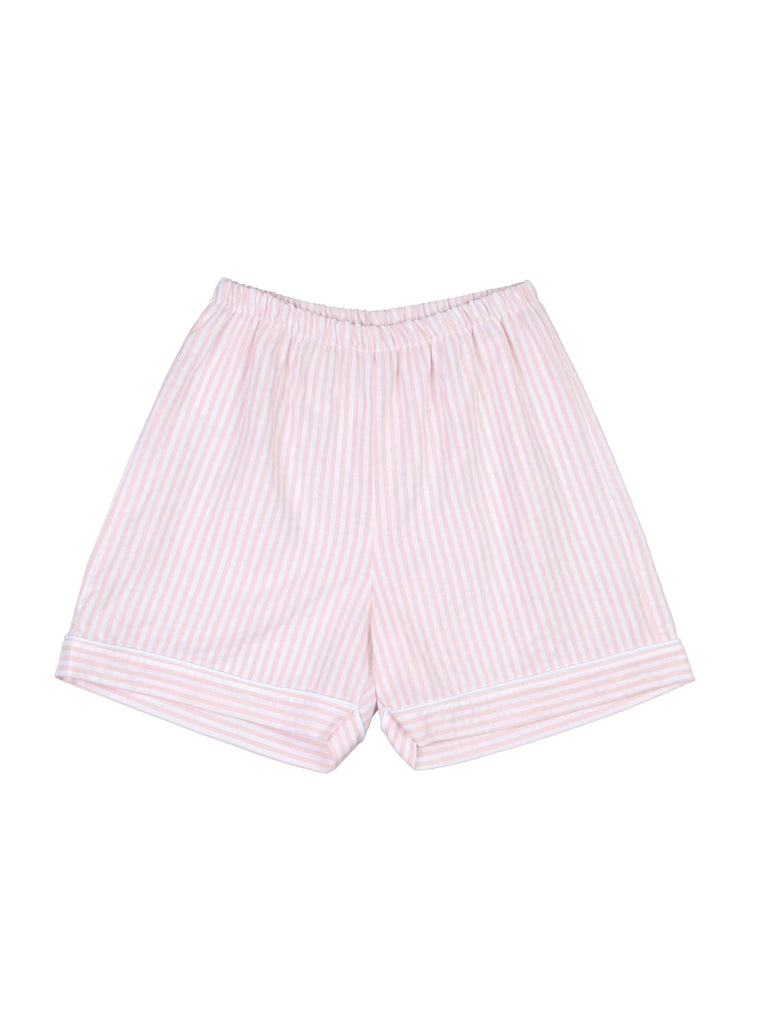 Pink striped pajamas