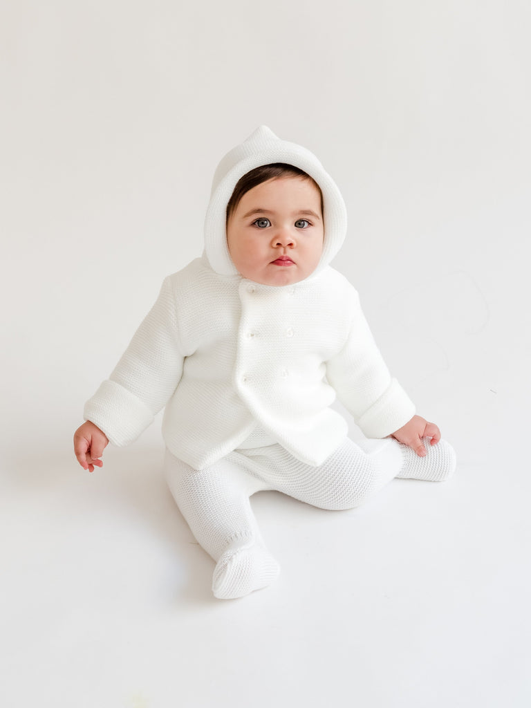 White baby set